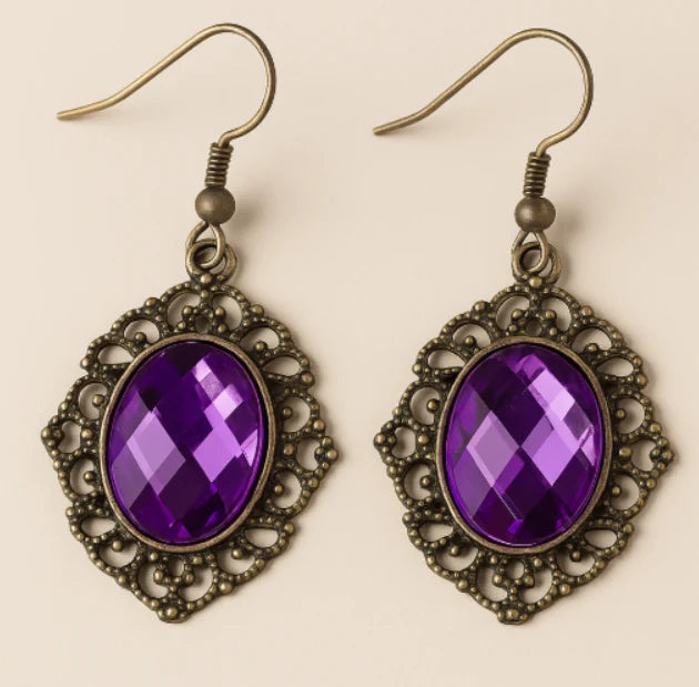 Yara Amethyst Ohrringe