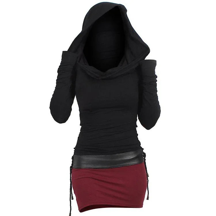 Hoodie-Kleid