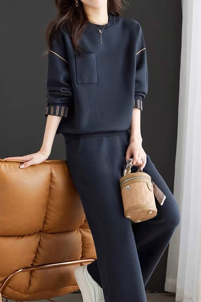 Chic Strickmode Zweiteiliges Set in 3 Farben