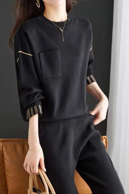 Chic Strickmode Zweiteiliges Set in 3 Farben