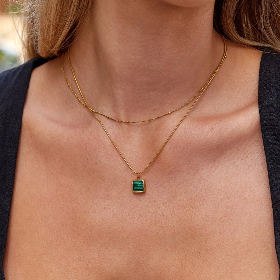 Niyah Chic Goldene Halskette