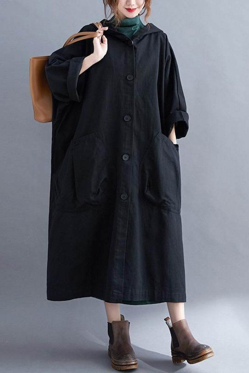 Einheitsgröße Übergroße Wasserabweisende Windbreaker-Jacke