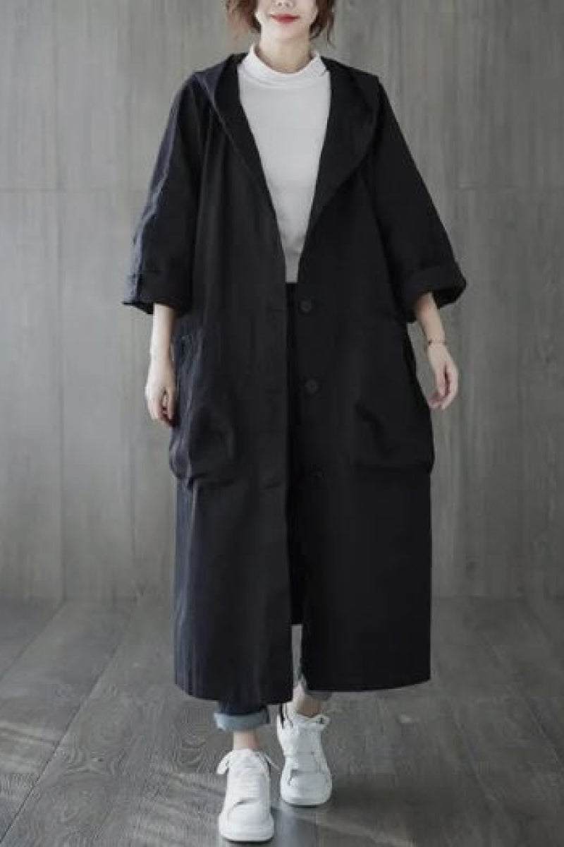 Einheitsgröße Übergroße Wasserabweisende Windbreaker-Jacke