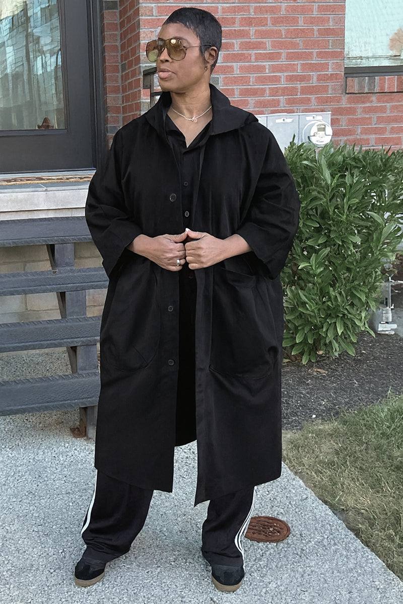 Einheitsgröße Übergroße Wasserabweisende Windbreaker-Jacke