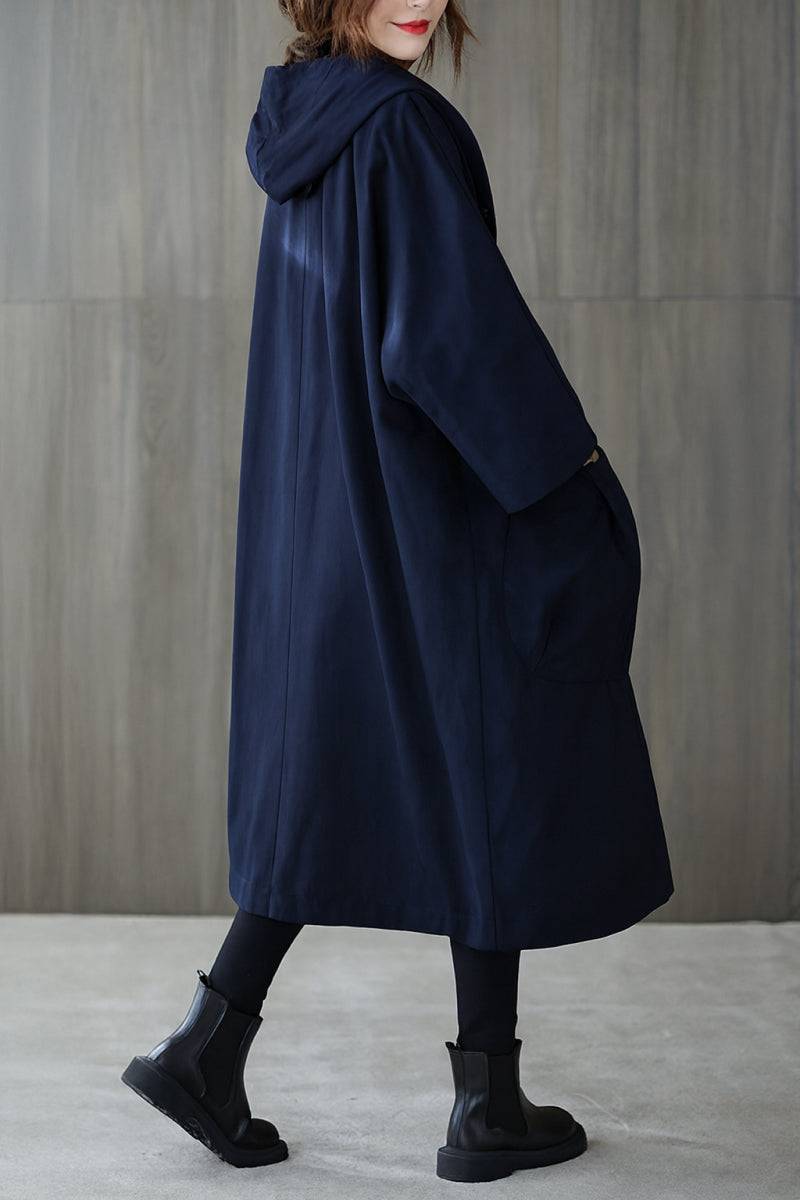 Einheitsgröße Übergroße Wasserabweisende Windbreaker-Jacke