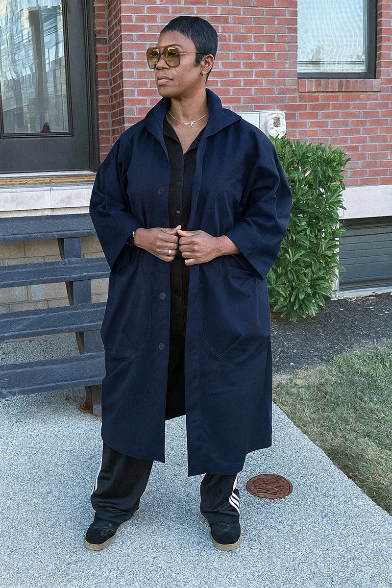 Einheitsgröße Übergroße Wasserabweisende Windbreaker-Jacke