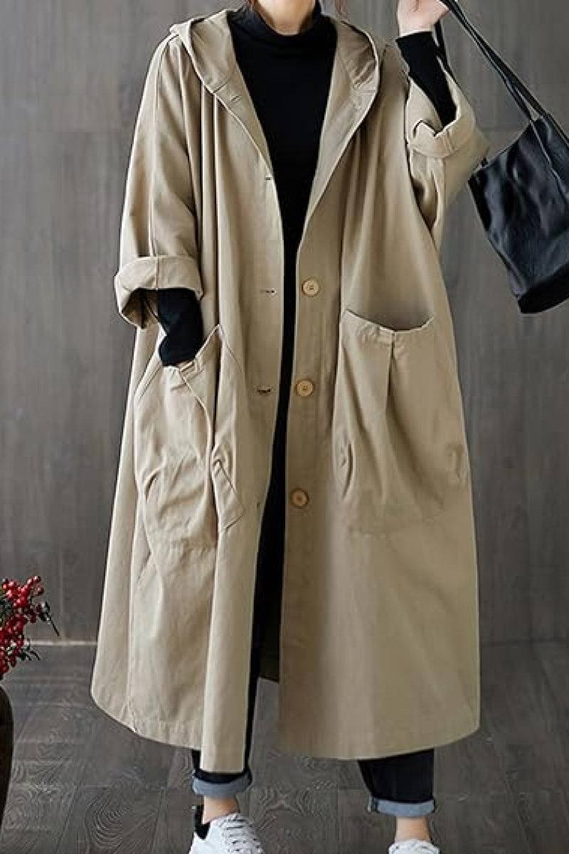 Einheitsgröße Übergroße Wasserabweisende Windbreaker-Jacke