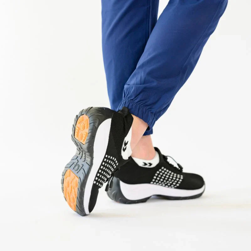 Ortho Stretch Cushion Schuhe Damen - Schwarz Weiß