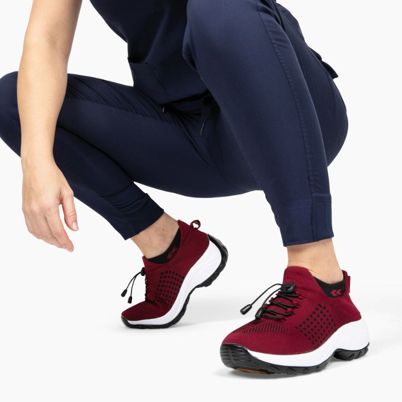 Ortho Stretch Kissen Schuhe Frauen - Rot