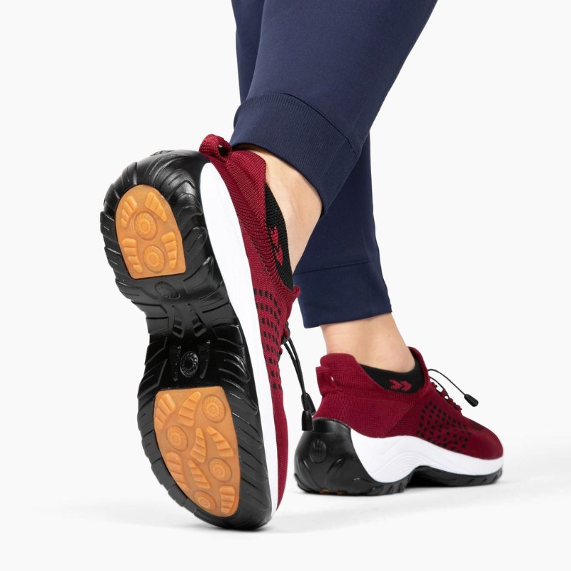 Ortho Stretch Kissen Schuhe Frauen - Rot