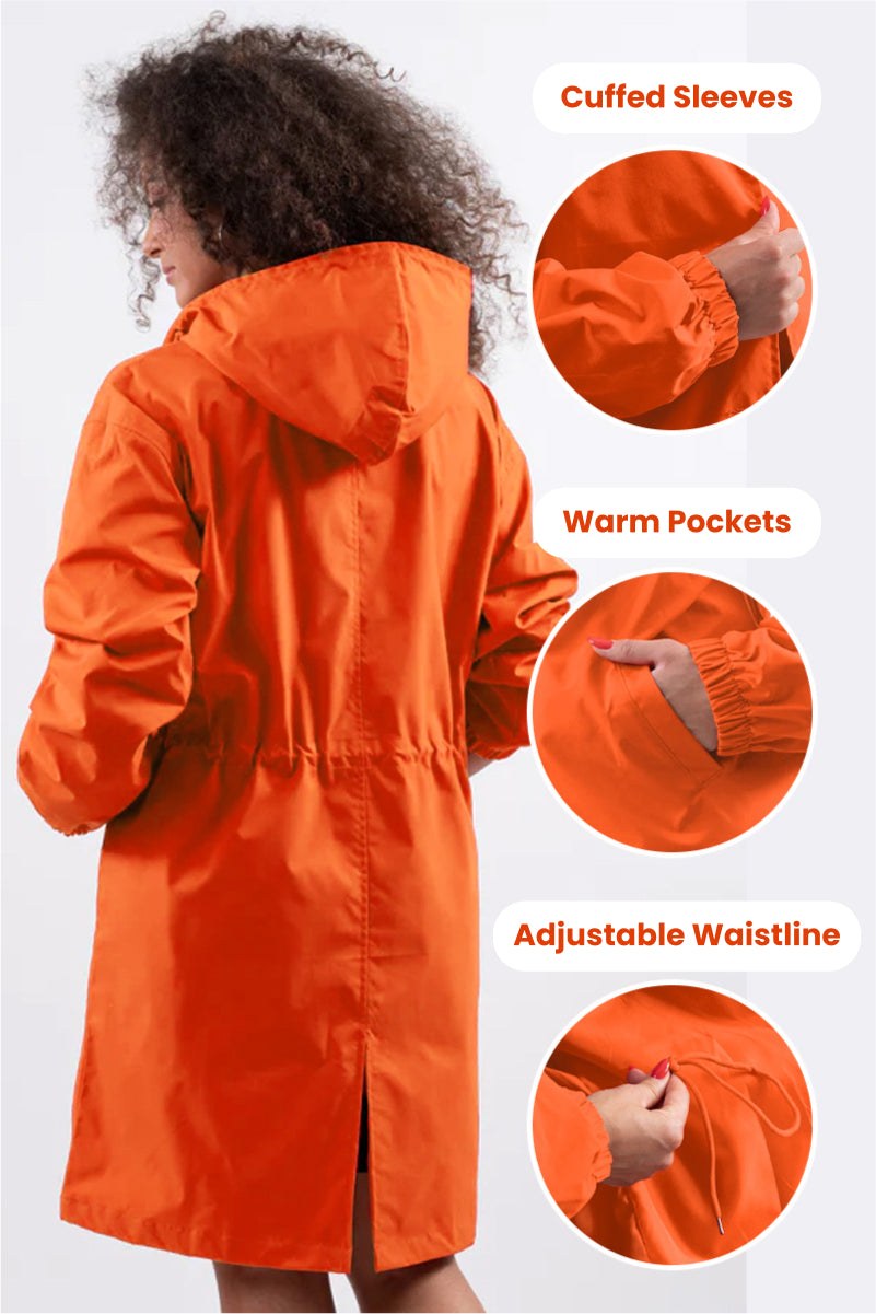 Der Rain Couture Windbreaker - Trendy, Oversized und Wasserabweisend