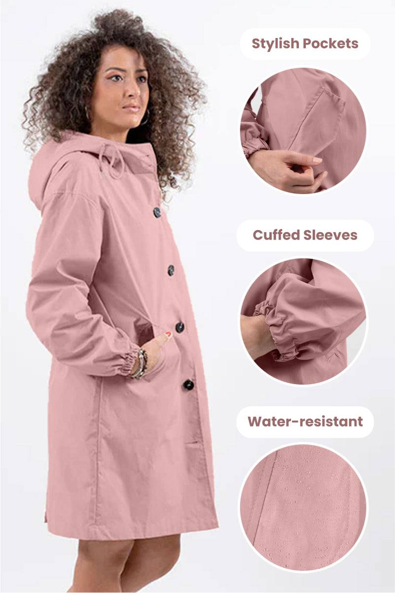 Der Rain Couture Windbreaker - Trendy, Oversized und Wasserabweisend