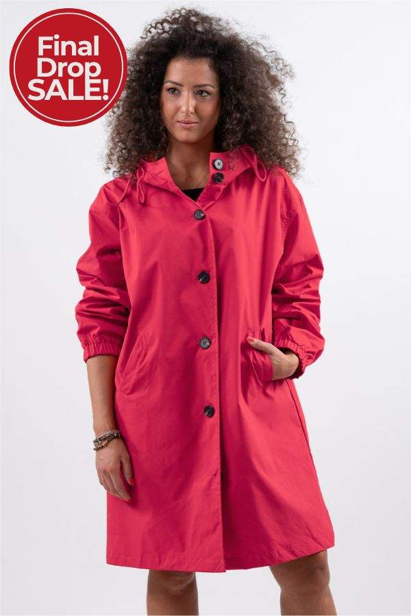 Der Rain Couture Windbreaker - Trendy, Oversized und Wasserabweisend